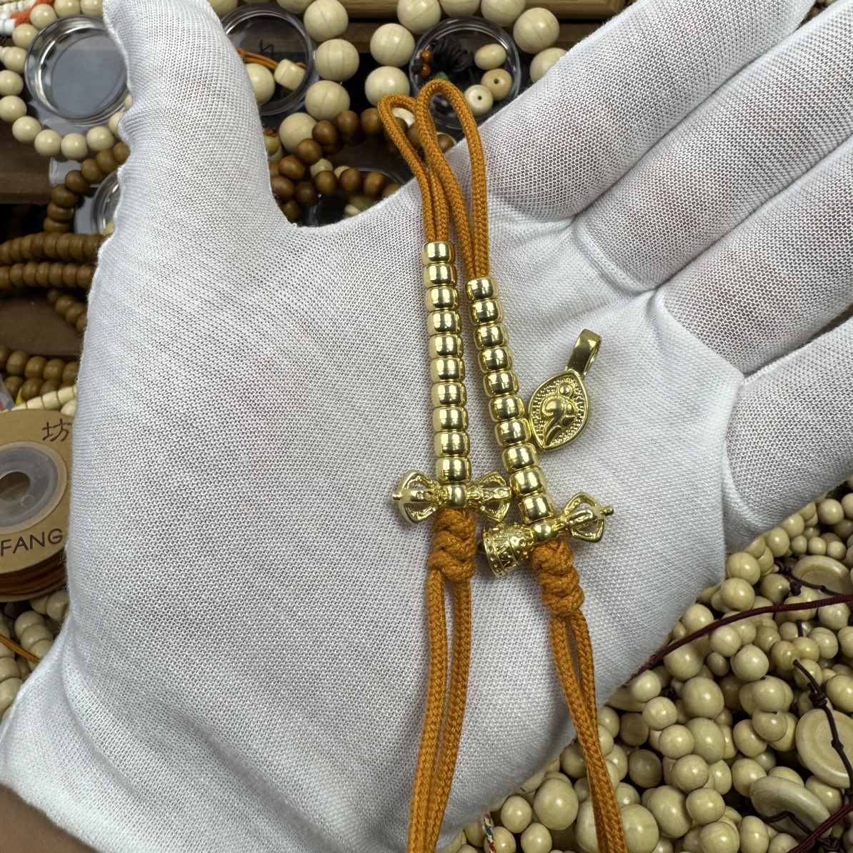 铃杵铜计数器一套