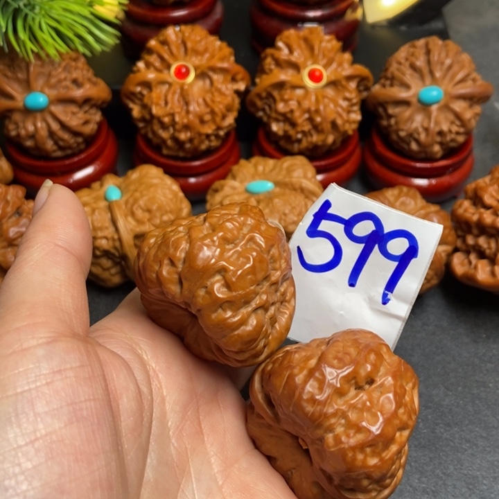 文玩核桃把件39蛤蟆599