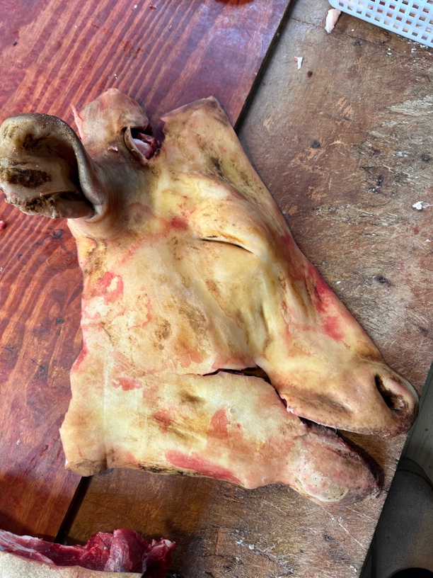 贵州小黄牛新鲜去骨牛脸牛头4斤