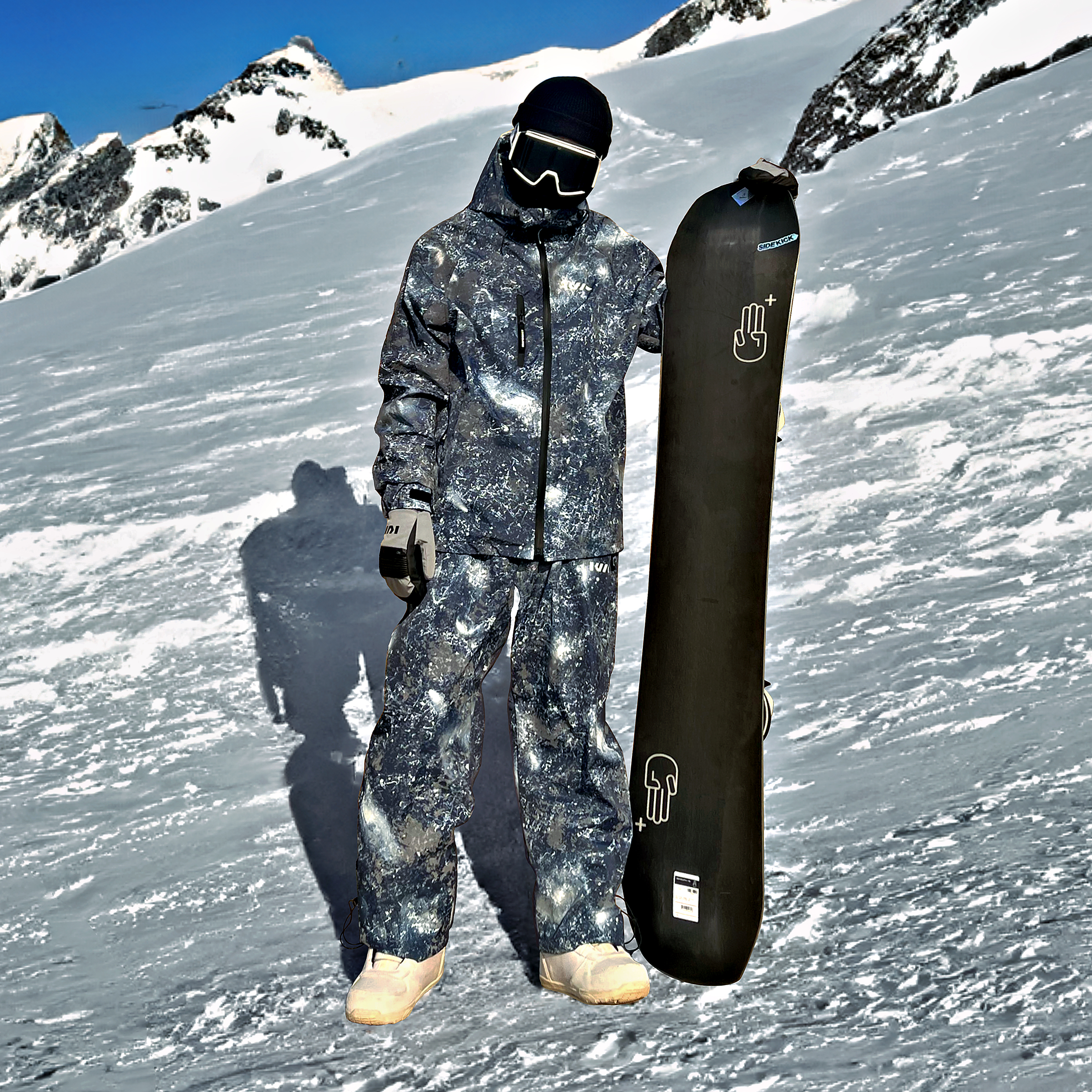 星空滑雪服男女单板防水防风加厚保暖滑雪套装