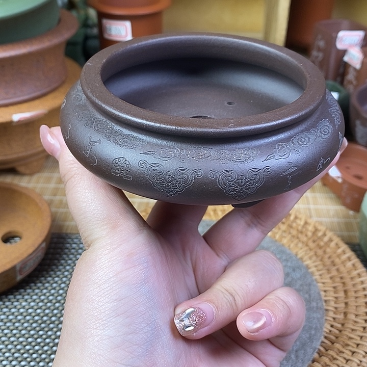 手工艺品琉璃宜兴紫砂精品花盆