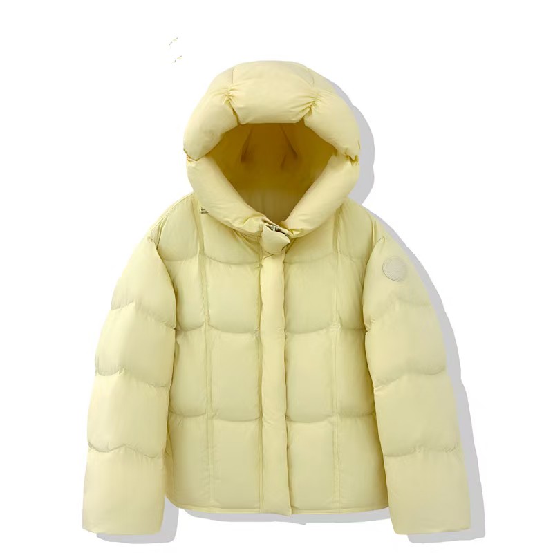 羽绒服女款短款泡芙感小个子面包服新款防钻绒25年冬季加厚8883