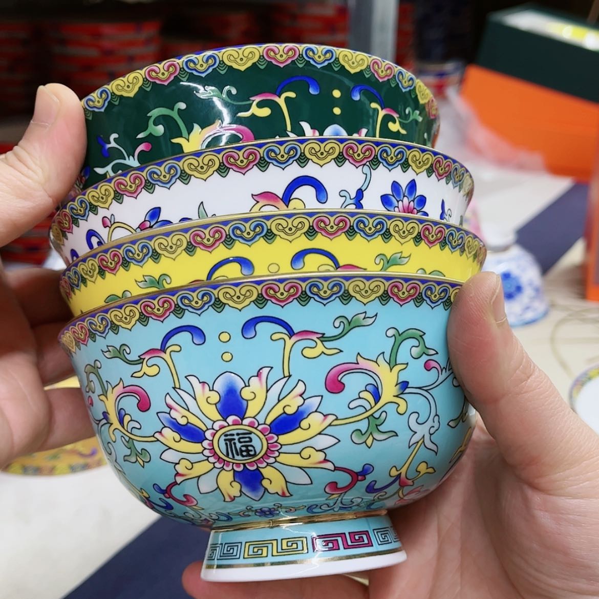 【闪购商品】骨瓷5英寸4混。。。。。