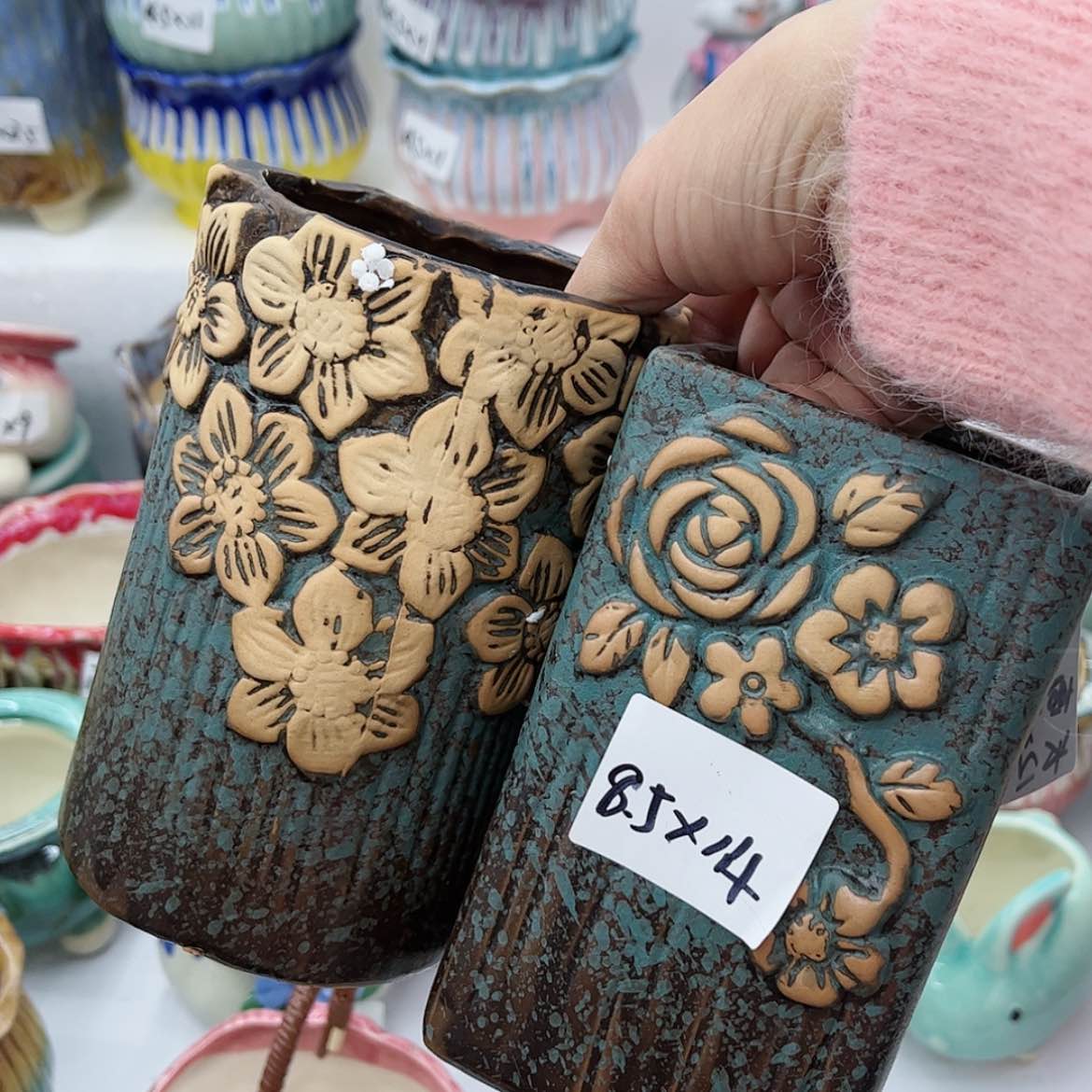 【闪购商品】陶瓷多肉绿植陶瓷花盆