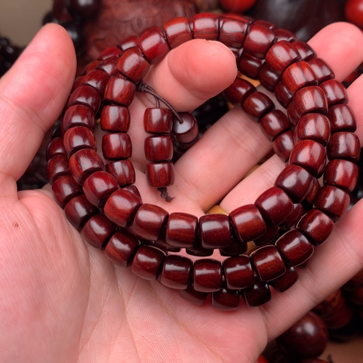 血檀8×9直切顶泥鸡血红高密108