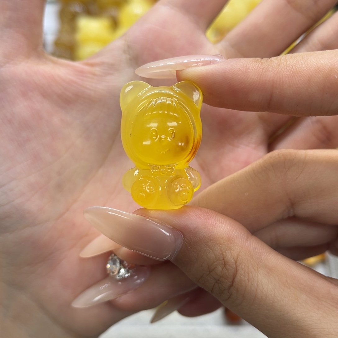 琥珀未镶嵌裸石天然琥珀多妹