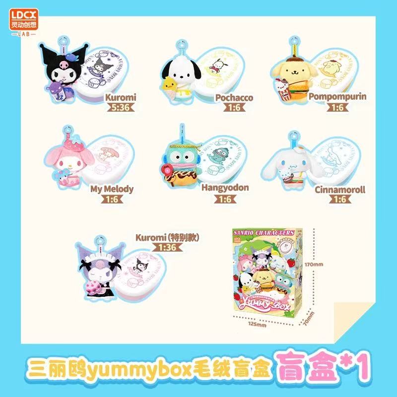 LDCX/灵动创想YUMMY BOX 毛绒盲盒