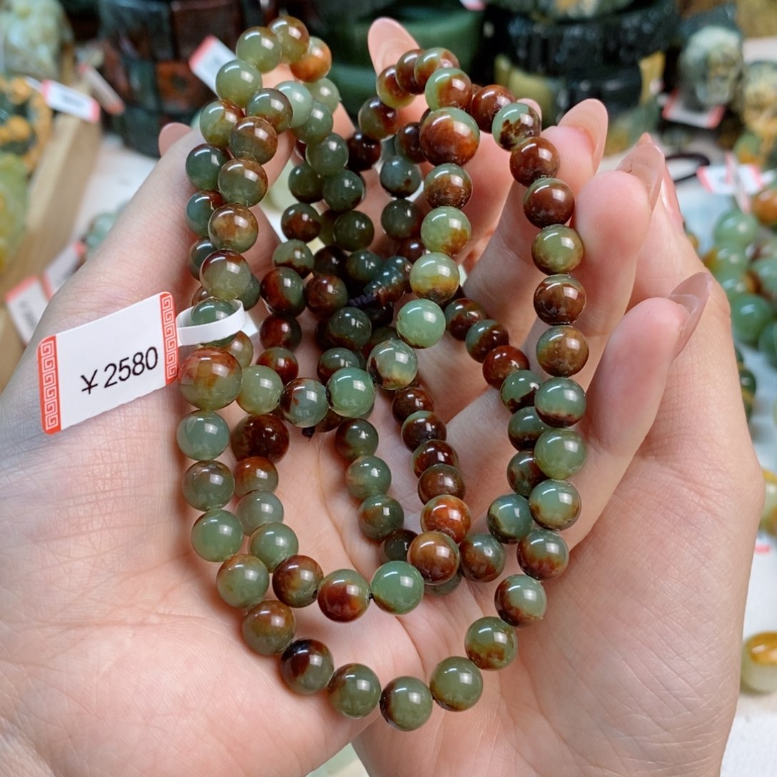 透闪石质玉108粒未镶嵌J****i