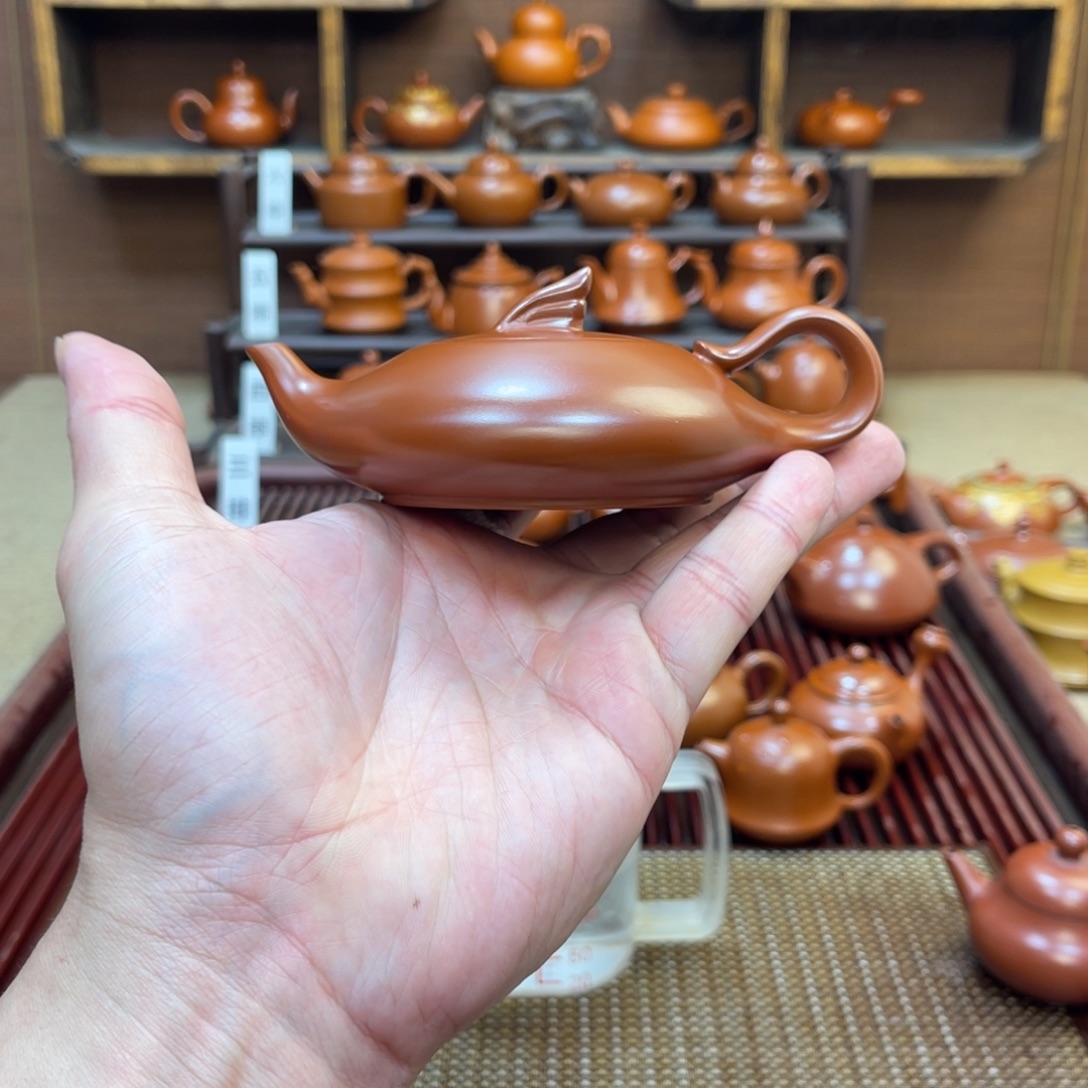 朱泥茶壶丹凤110-130cc