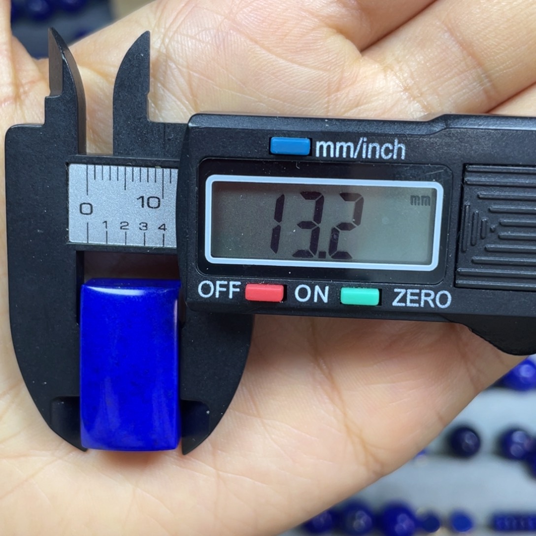 青金石无事牌（无孔）未镶嵌