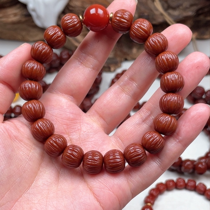 猴头核桃吊坠小***爷土豪12➕红