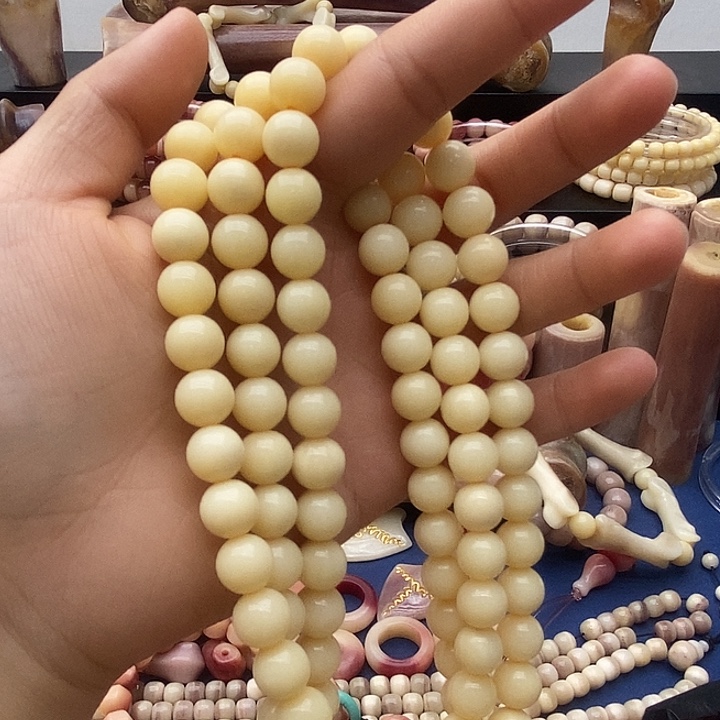 驼骨手串/手链牙料10