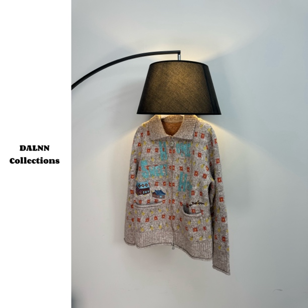 DALNN Collections｜阿花花的重磅提花开衫