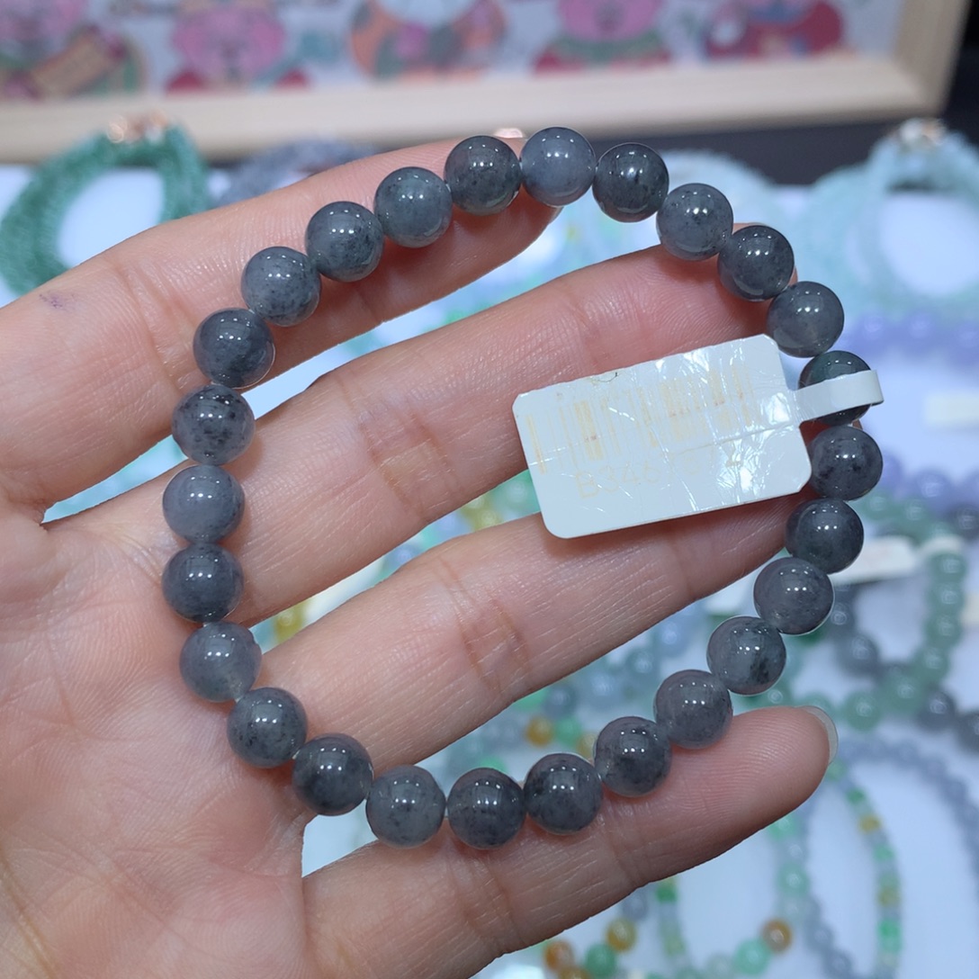 翡翠未镶嵌手链天然
