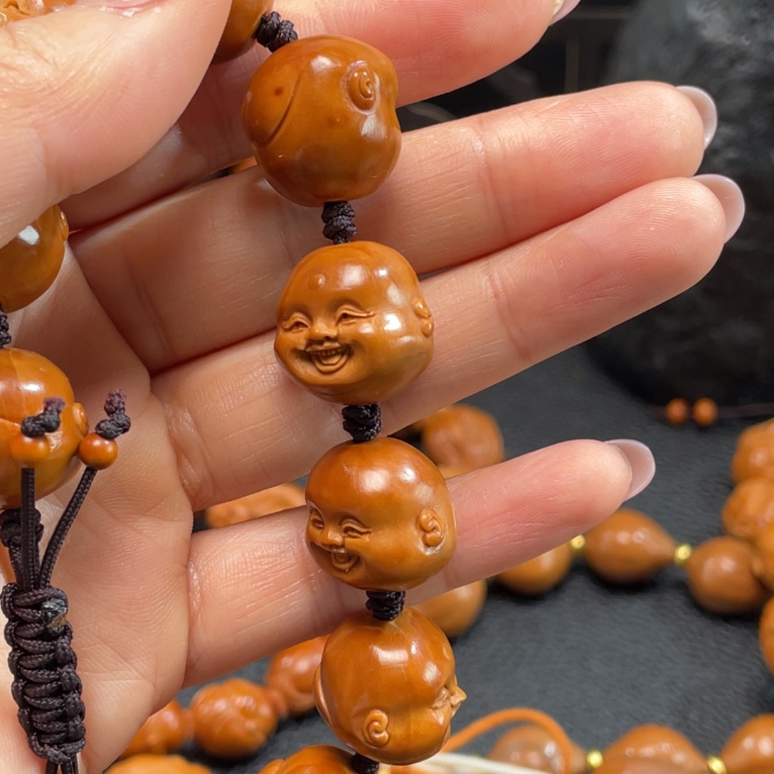 手串/手链橄榄核D6287开心佛