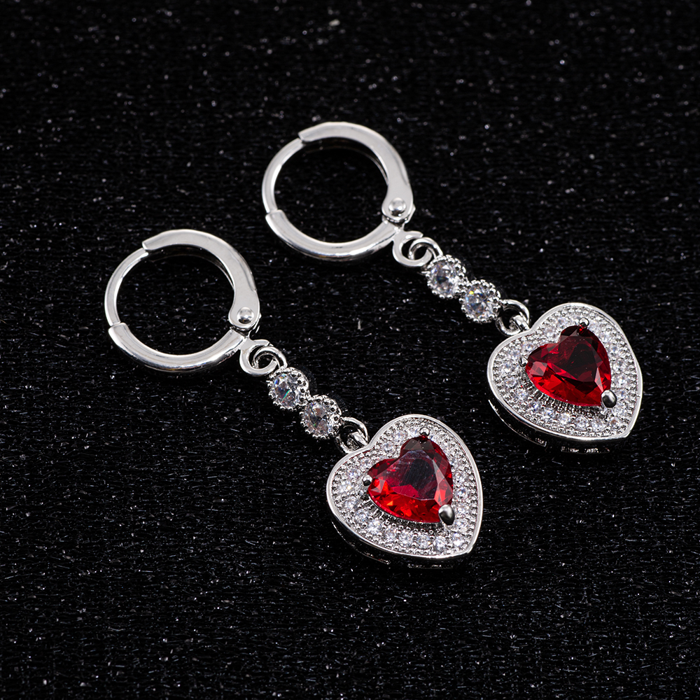 s925银 星辉摇坠 心语银河 耳钩 SE0004