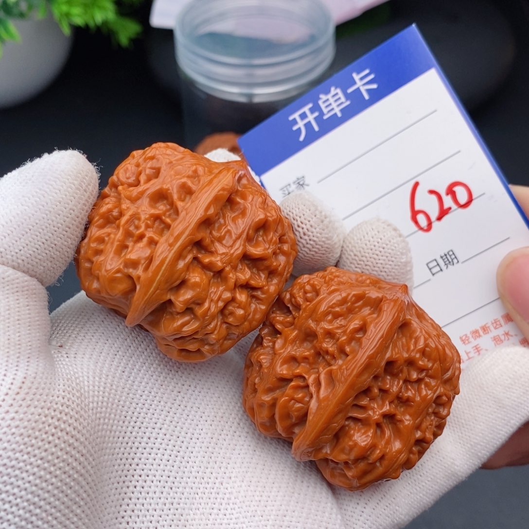 文玩核桃把件37将军620