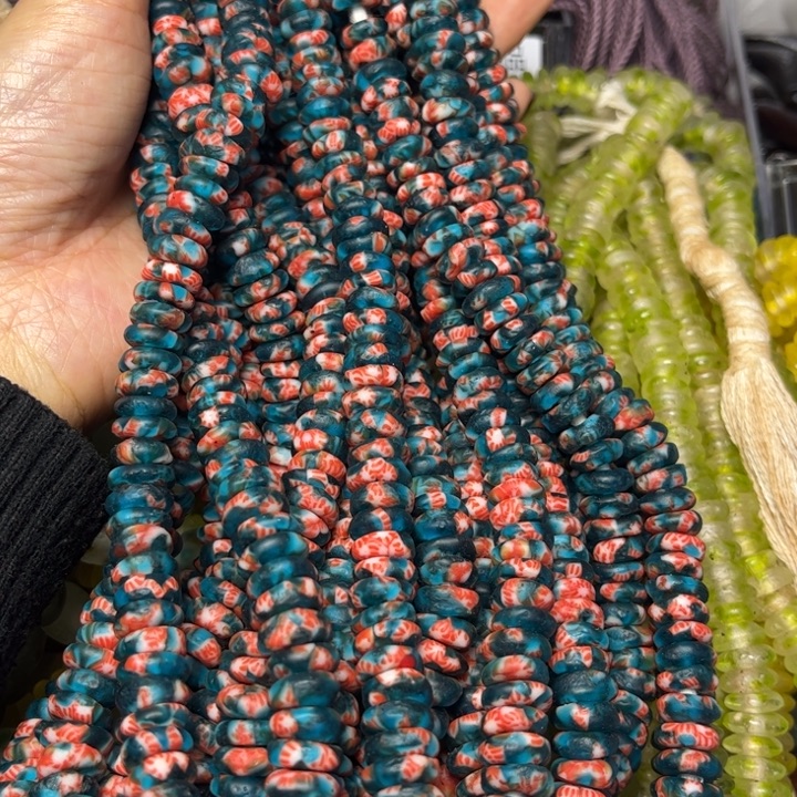 玻璃颈饰7459琉璃一条