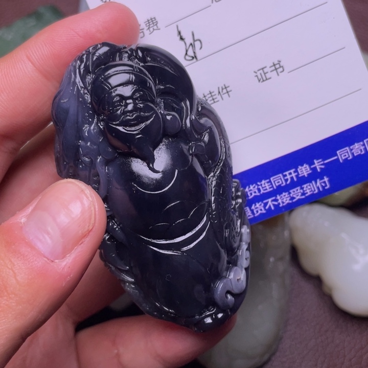 和田玉挂件未镶嵌勇**前