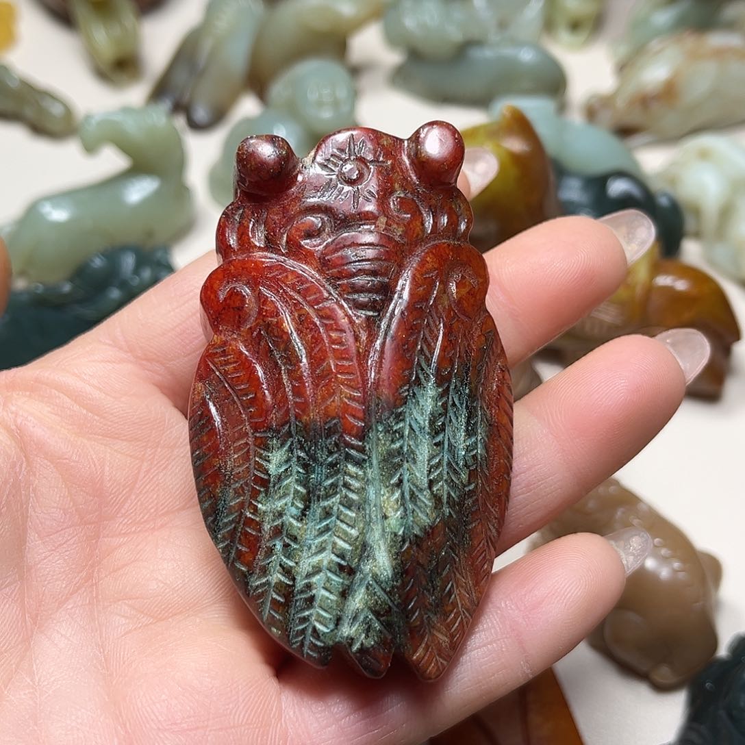 白玉菩提吊坠✨****g白玉菩提吊坠