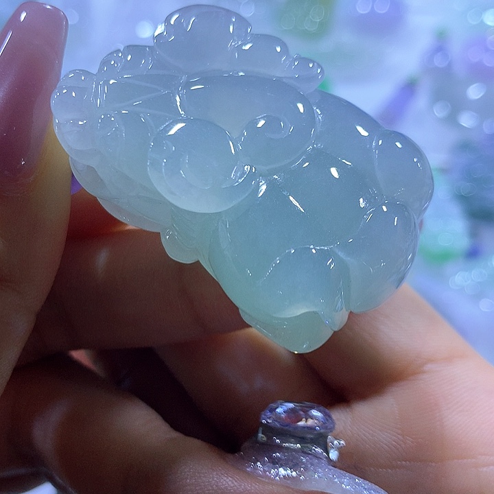 翡翠未镶嵌颈饰天然翡翠A货吊坠