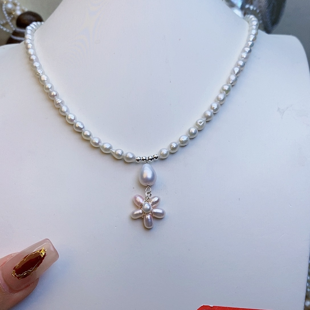 淡水珍珠颈饰未镶嵌