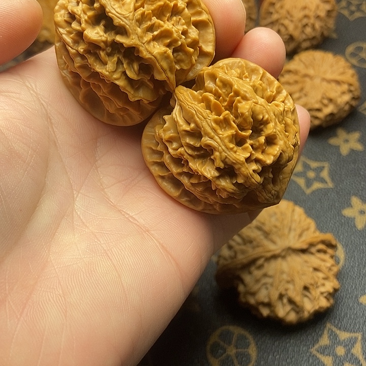 把件文玩核桃状元官