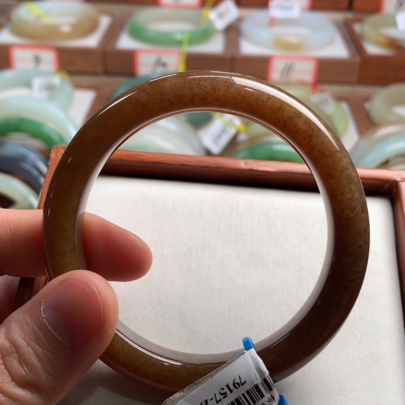 【闪购商品】和田玉手镯未镶嵌56.2