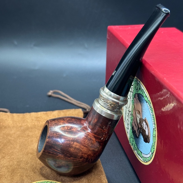 意大利雅克博L1直杆小苹果石楠斗烟斗烟具