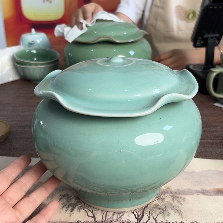 小米茶器龙泉青瓷