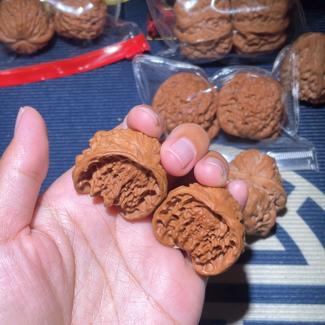 文玩核桃吊坠蛇头37