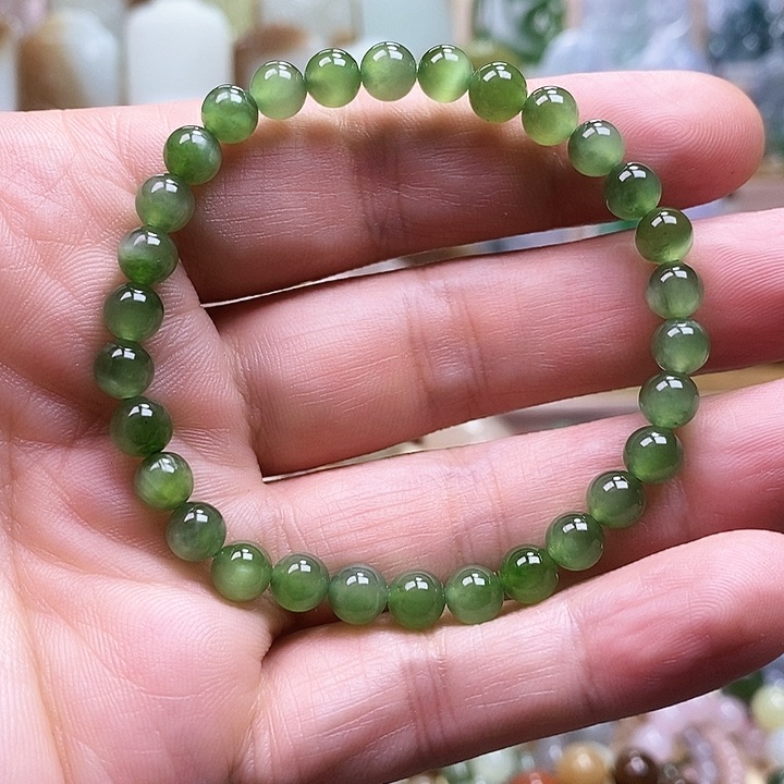 和田玉手链未镶嵌