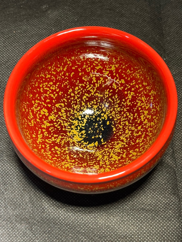 鸿运当头金枝玉叶将军建窑建盏高端茶器茶杯