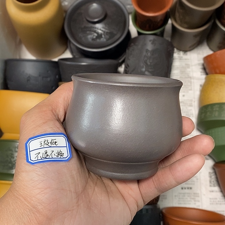 紫砂茶杯瑕疵不退不换