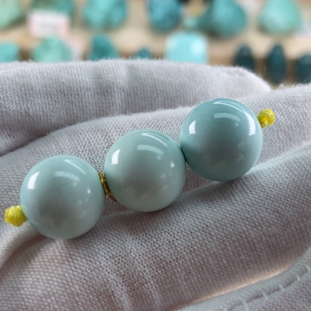 绿松石珠宝奇石未镶嵌