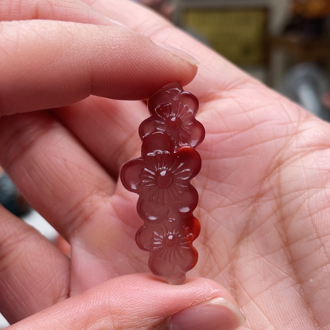 南红玛瑙手链未镶嵌