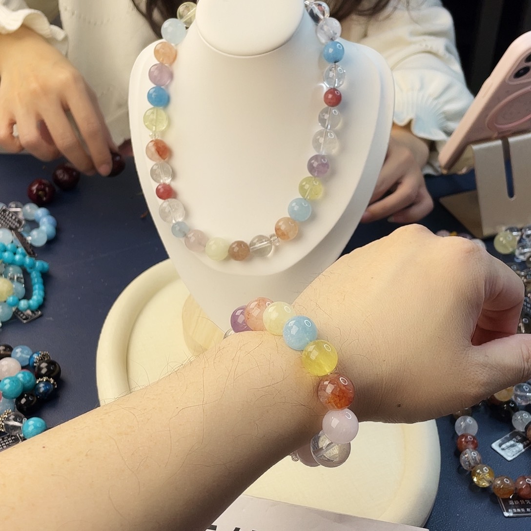 银S925镶嵌手链水晶