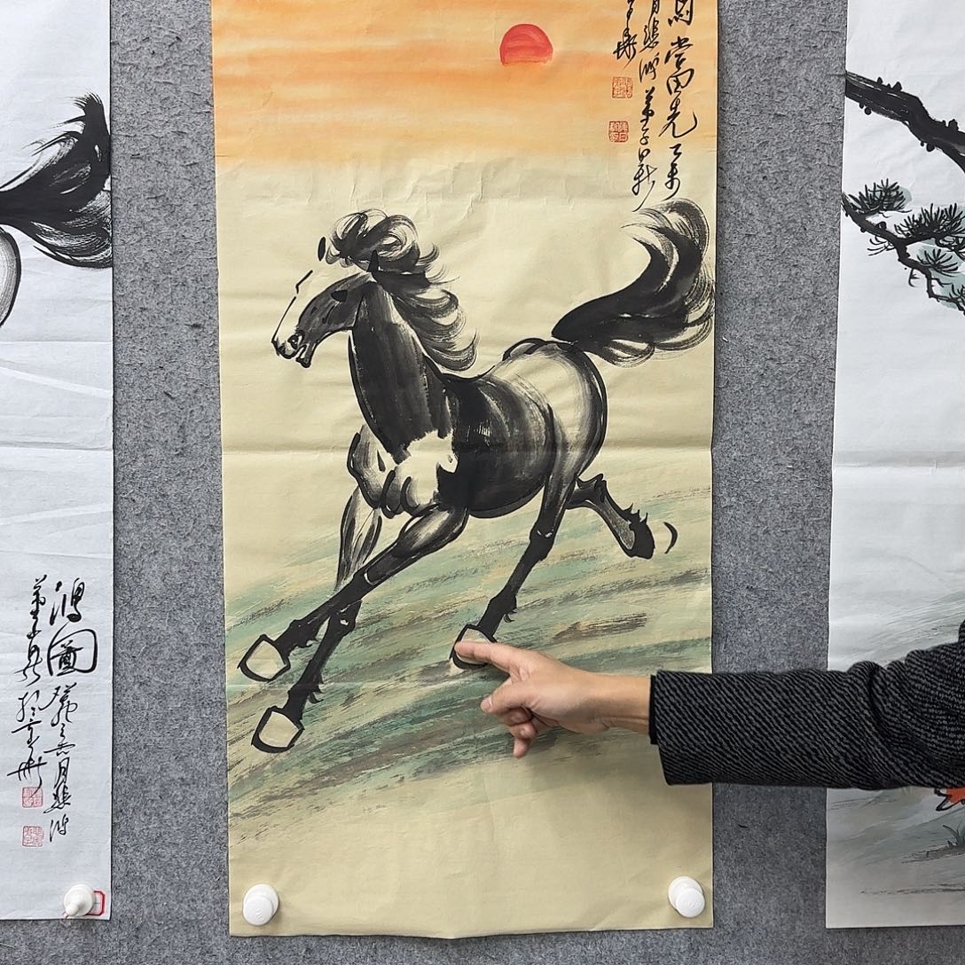 书法书法作品多次参加