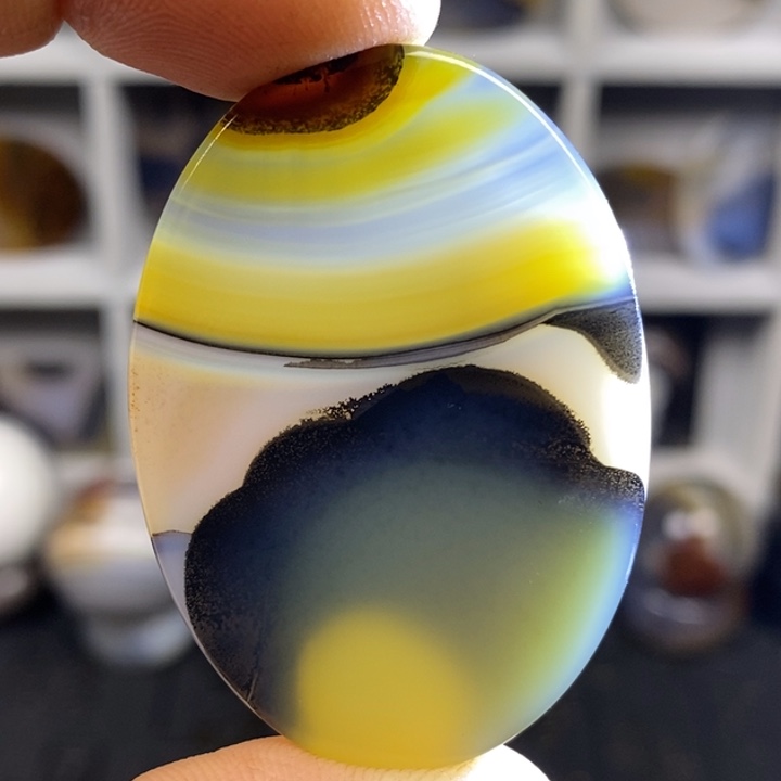 玛瑙/玉髓未镶嵌颈饰