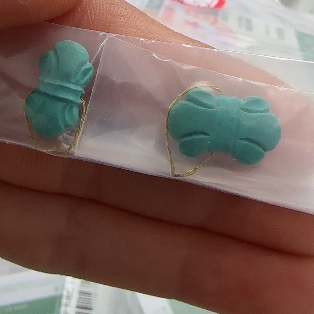 绿松石珠宝半成品未镶嵌