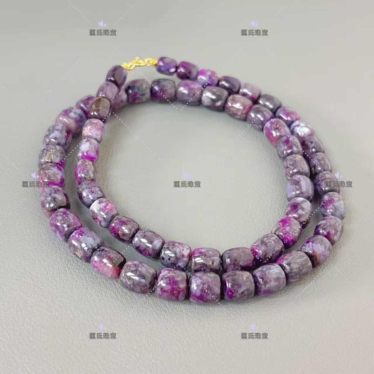 匡氏臻选 18K高货舒俱来桶珠项链 Z-HL-A2882（多样性发一）