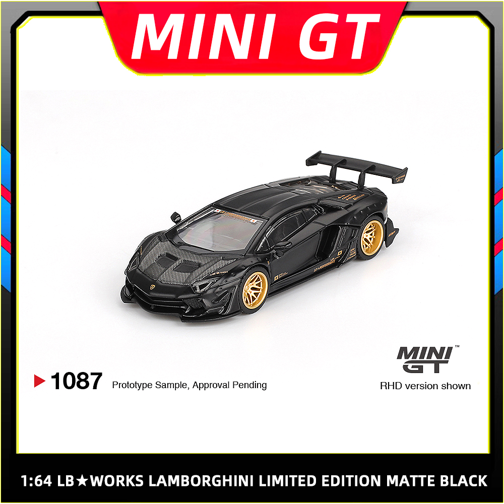 预售 MINIGT 1:64 兰博基尼埃文塔多大牛LB改装合金车模型#1087