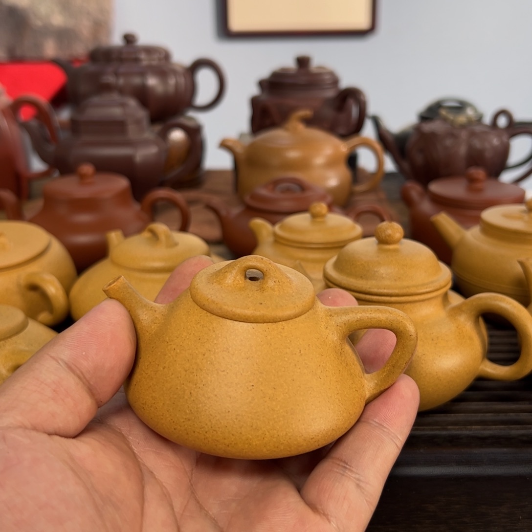 且****茶壶紫砂全手制作