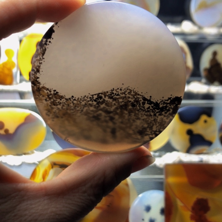 合金玛瑙/玉髓珠宝奇石23