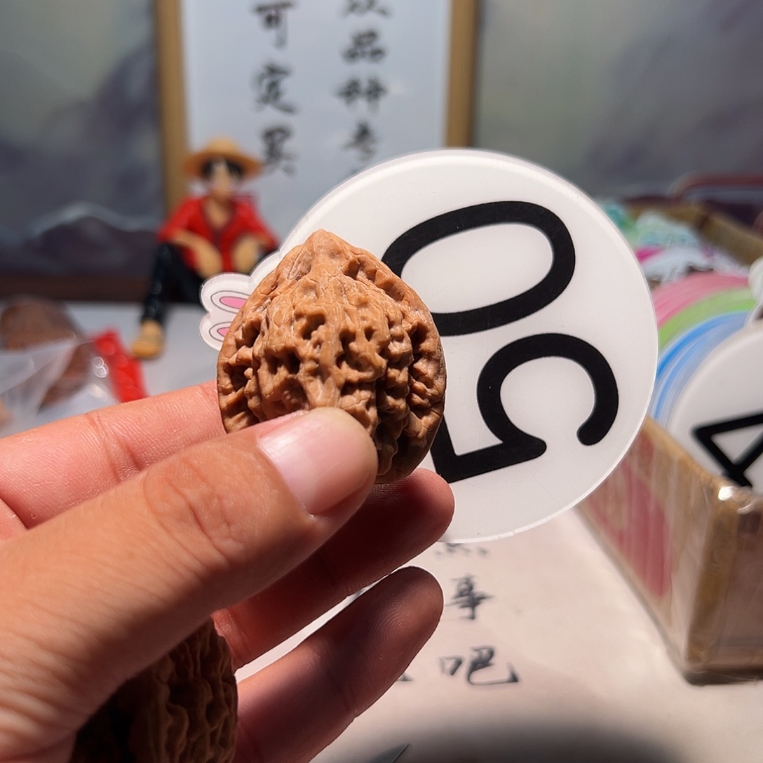 火****文玩核桃，白色50号