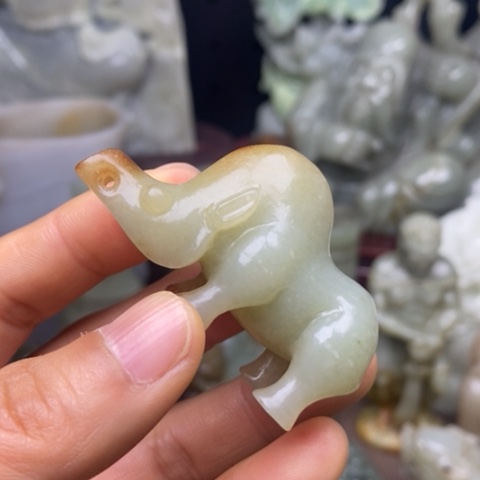 和田玉挂件把件摆件未镶嵌