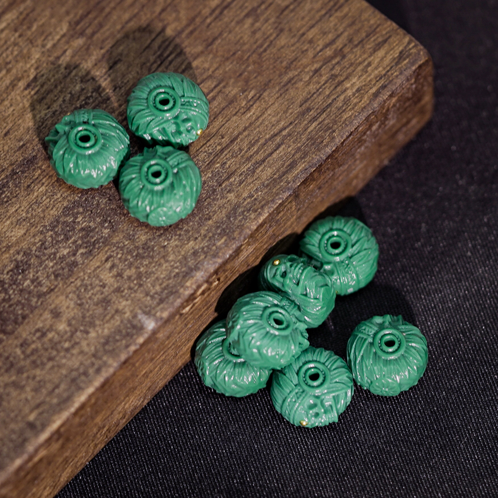 【发1个】6MM+*10MM+ DIY配件散珠DIY文玩珠宝LS13