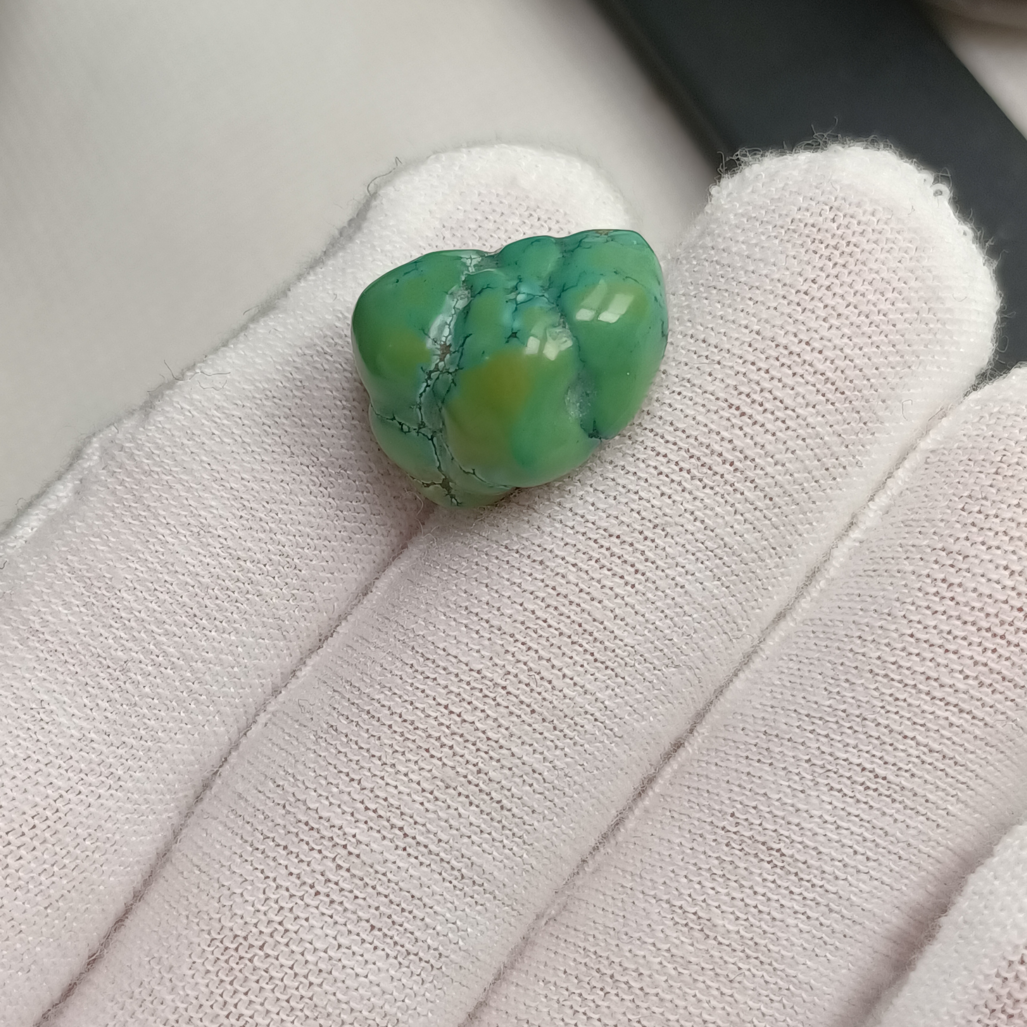 天然原矿绿松石配饰