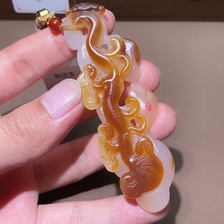 和田玉颈饰未镶嵌Y