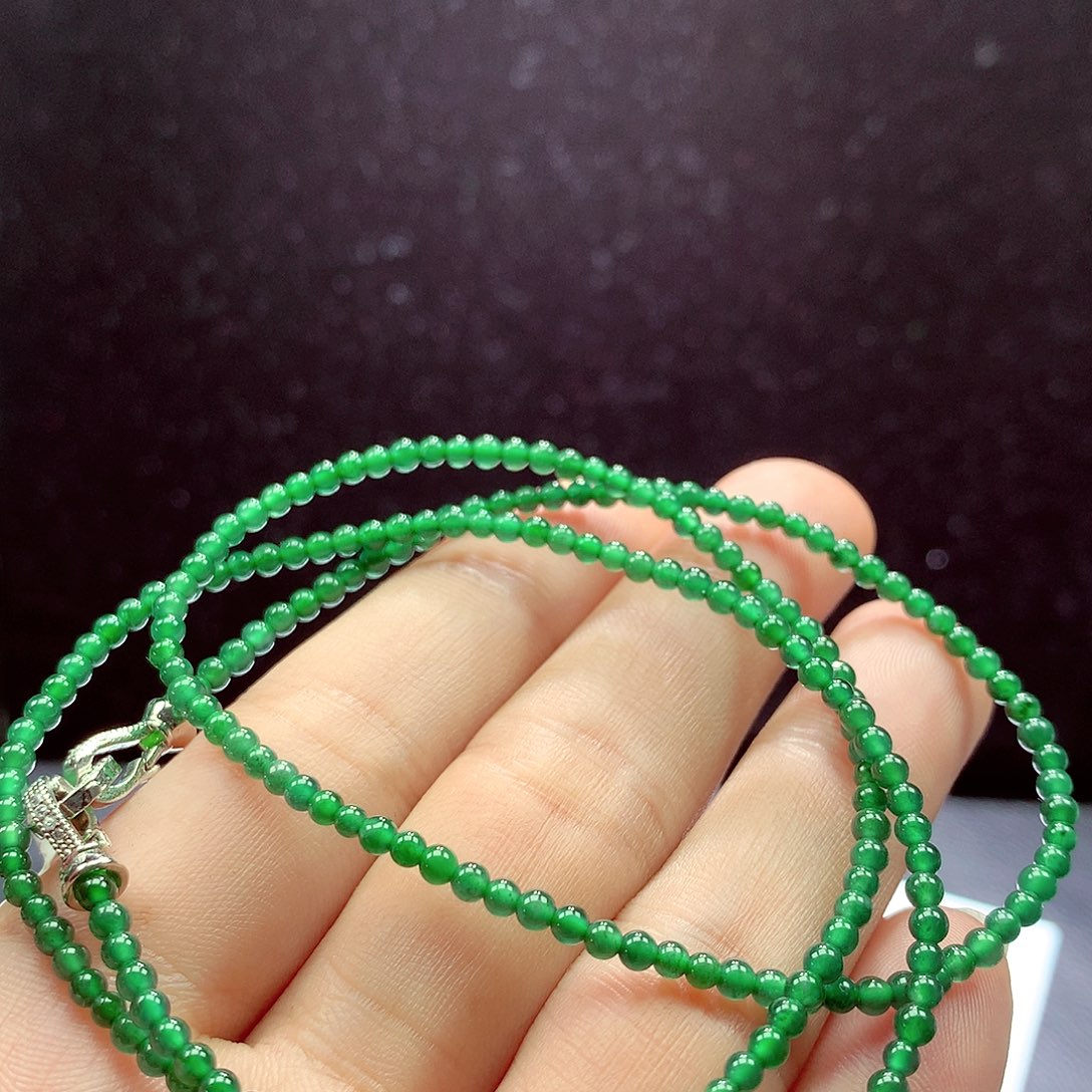 翡翠手链未镶嵌项链